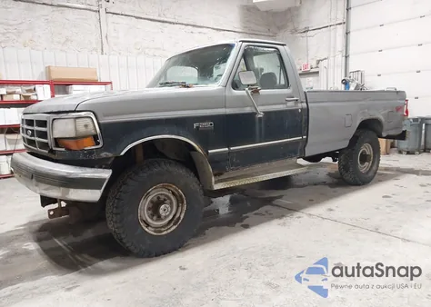 1992 Ford F250 из США, поврежденный, VIN 2FTHF26M3NCA02090